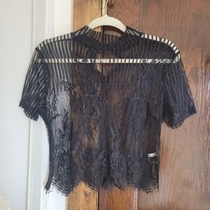 Lace shirt
